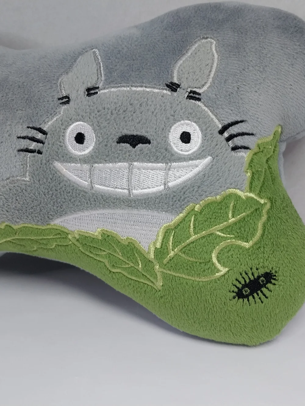 My Neighbor Totoro Embroidered Plush Cushion Car Headrest Pillow Neck Support